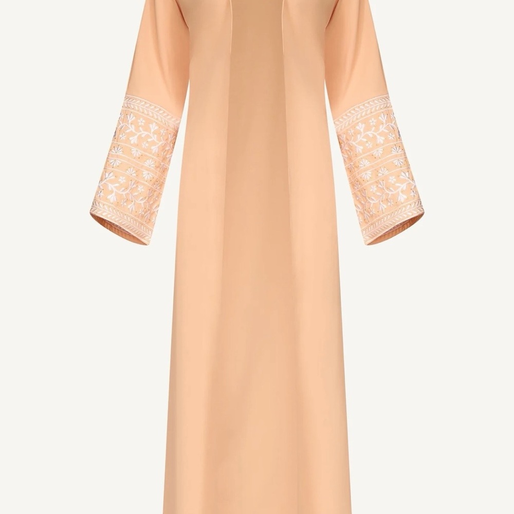 Maxi kimono, abaya embroidered medium size